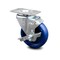Service Caster 4 Inch Solid Polyurethane Wheel Swivel Top Plate Caster with Brake SCC SCC-20S414-SPUS-TLB-TP2 - alternate 2